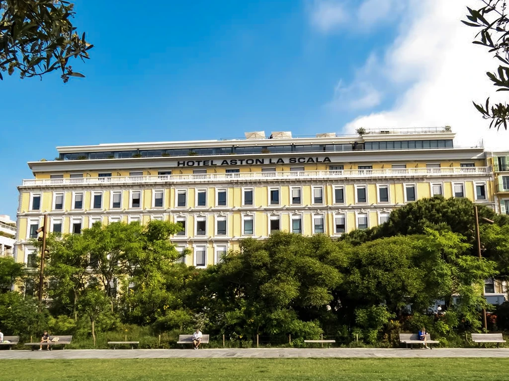 Façade de l'Hôtel Aston La Scala