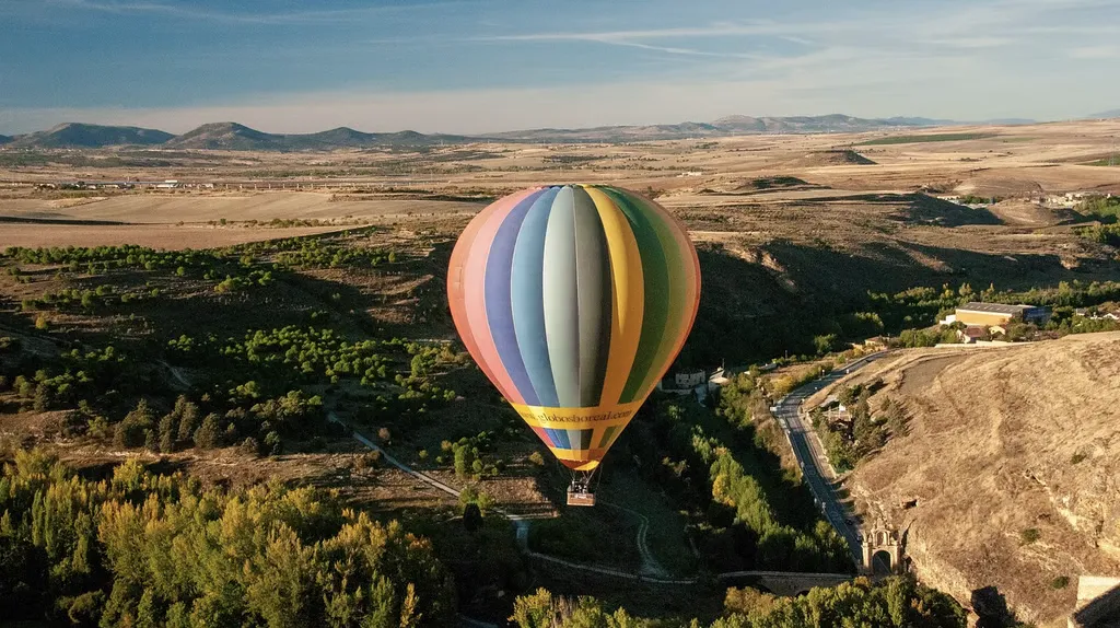 Ballon vu du ciel