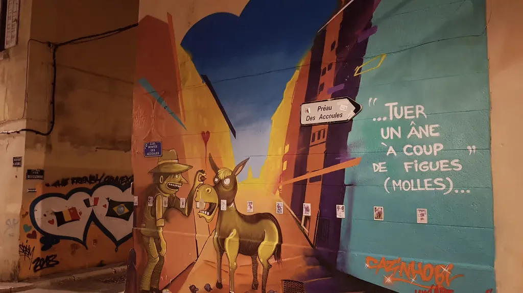 Graff dans le panier