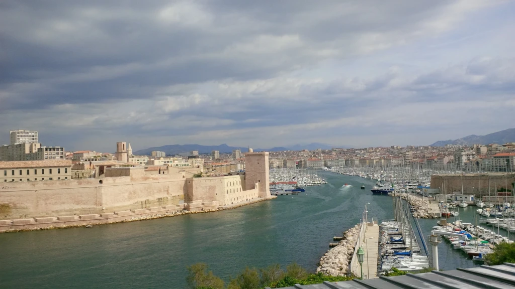 Vieux port vu du Palais du Pharo